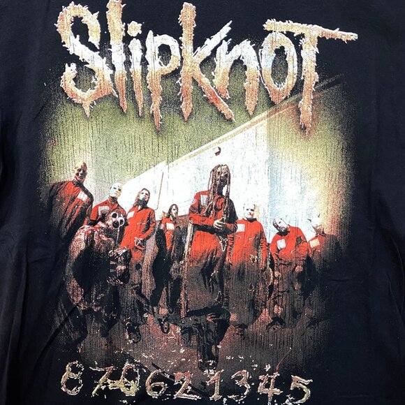 Slipknot Here Comes The Pain 25th Anniversary Tour T-Shirt Large - Picture 2 of 5